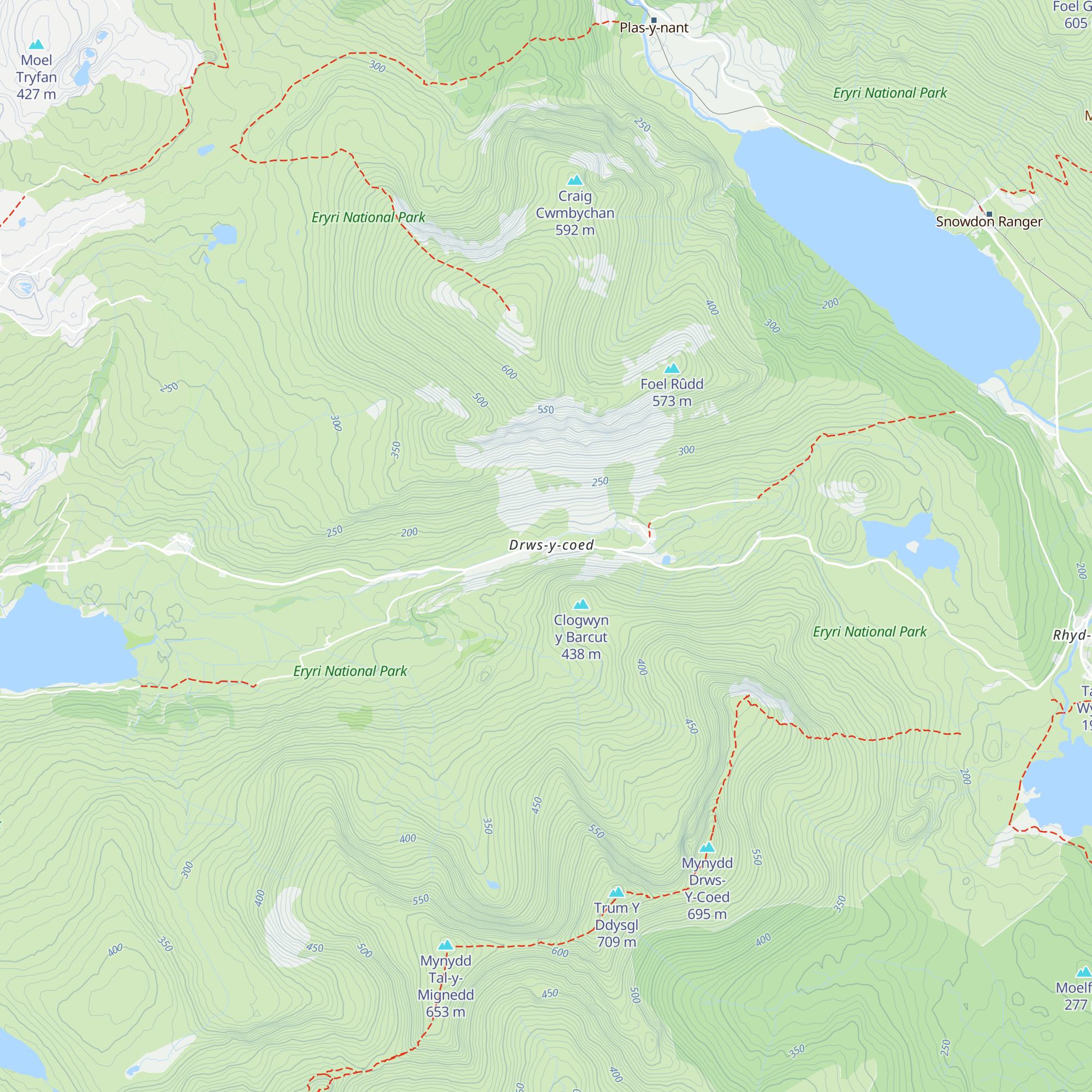Imperial College Mountain Hut map