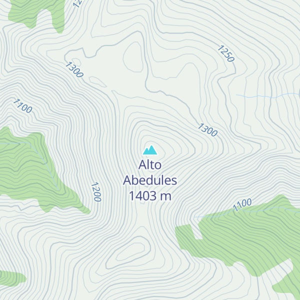 Map of Alto Abedules