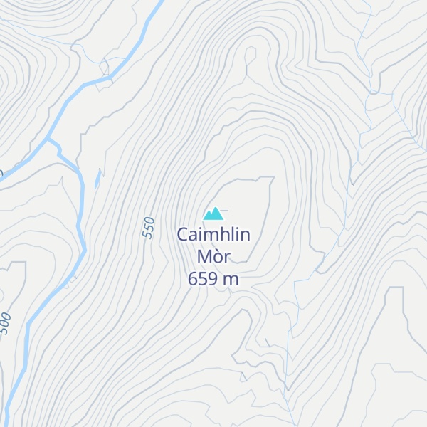 Map of Caimhlin Mòr