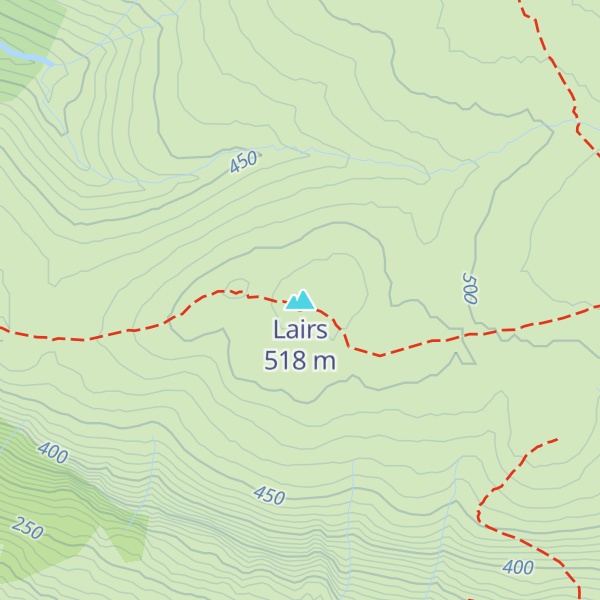 Map of Lairs