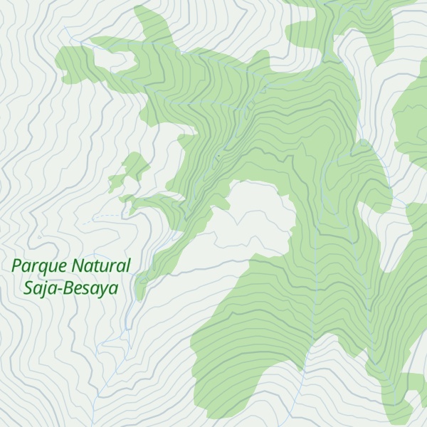 Map of Cabaña de Salces
