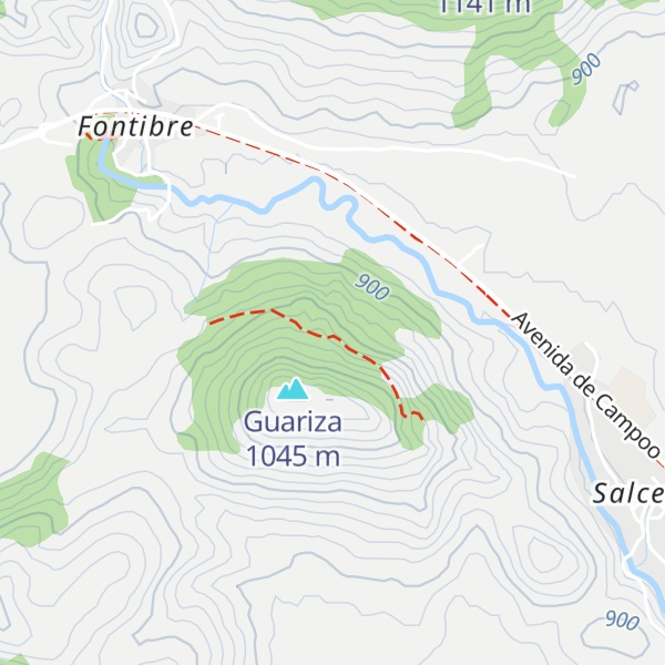 Map of Cabaña de Cepelludo