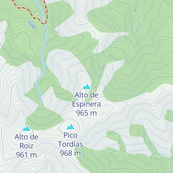 Map of Alto de Espinera