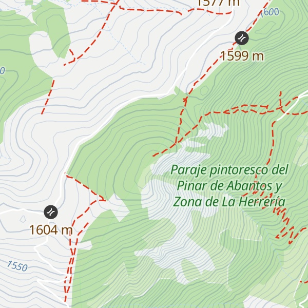 Map of Cerro de la Cabeza