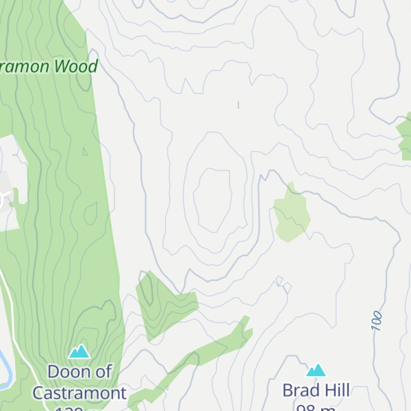 Map of Doon Hill