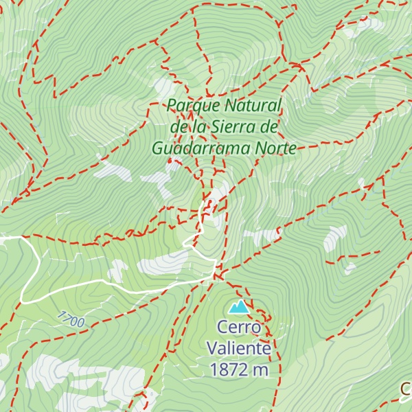 Map of Refugio de Cueva Valiente