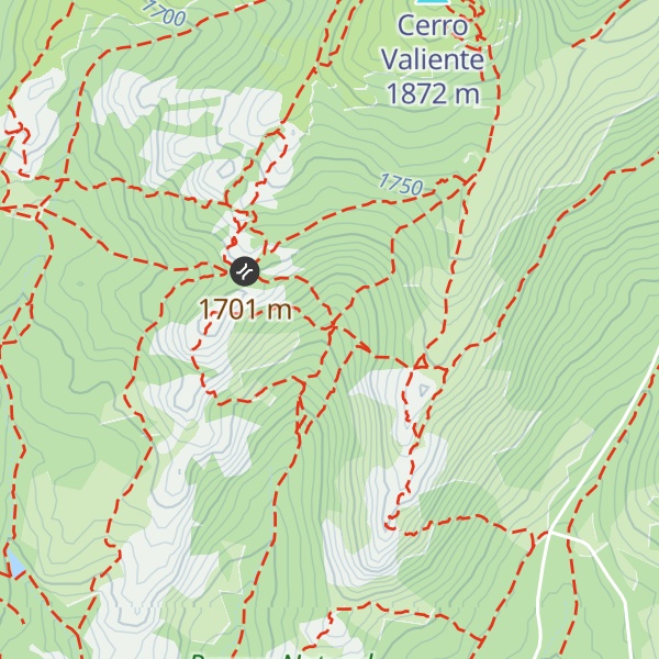 Map of Refugio Valle Enmedio
