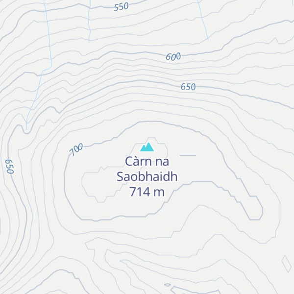 Map of Càrn na Saobhaidh