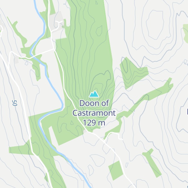 Map of Doon of Castramont