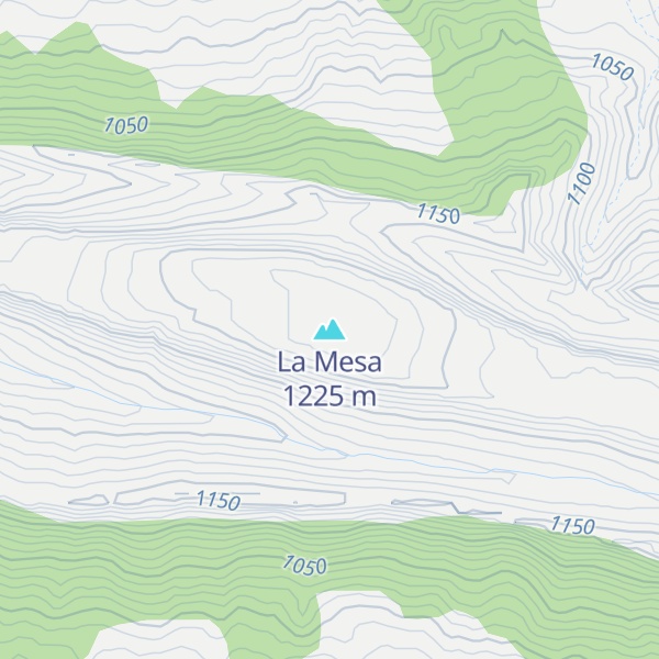 Map of La Mesa