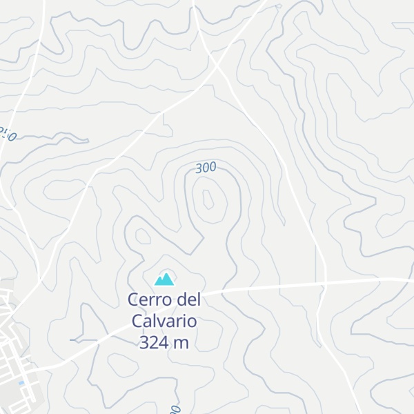 Map of Cerro de la Casa