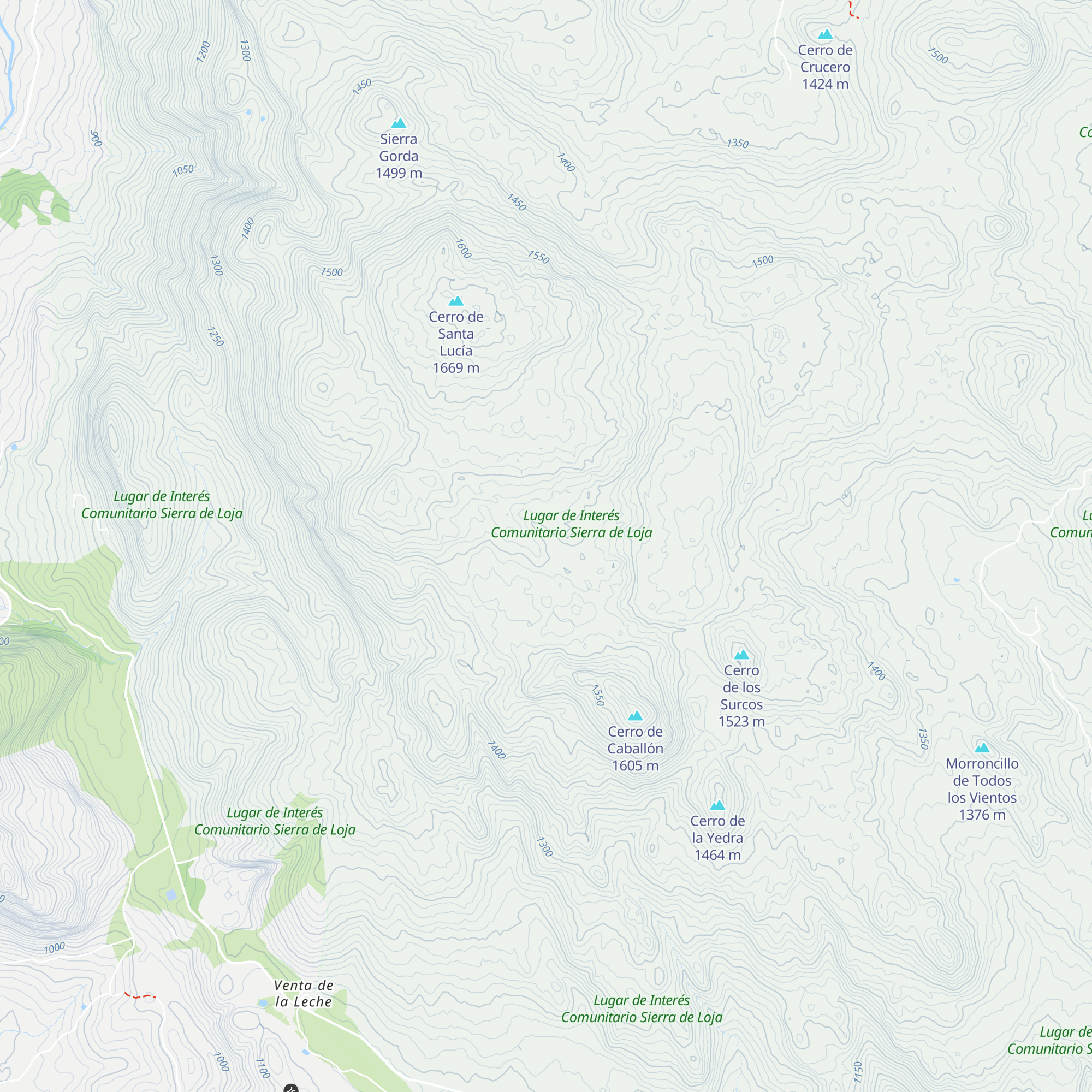 Refugio Forestal map