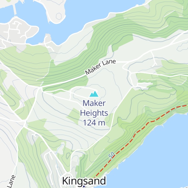 Map of Maker Heights