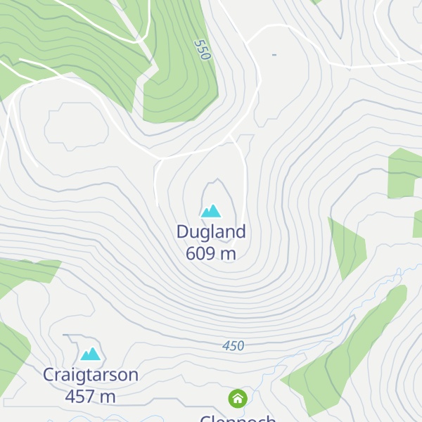 Map of Dugland