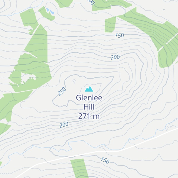 Map of Glenlee Hill