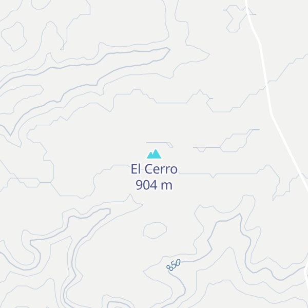 Map of El Cerro