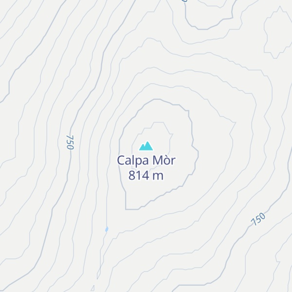 Map of Calpa Mòr