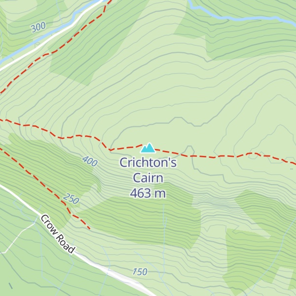 Map of Crichton's Cairn