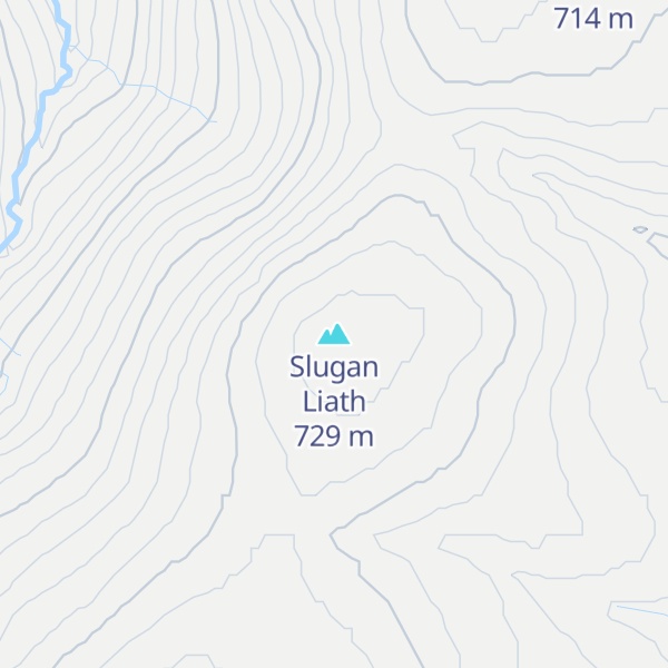 Map of Slugan Liath