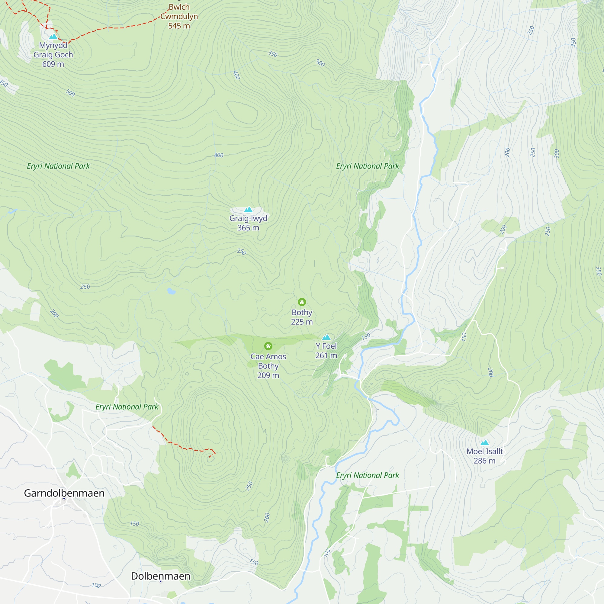 Bothy map