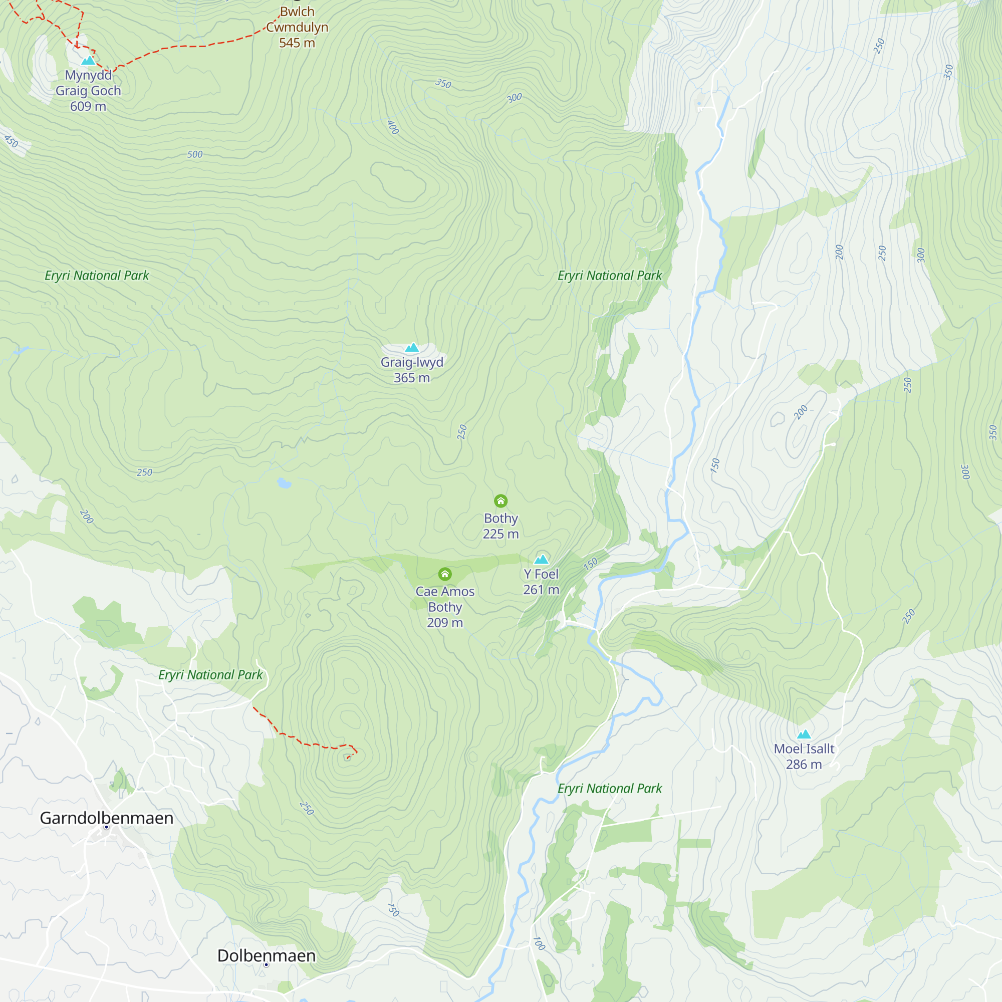 Bothy map
