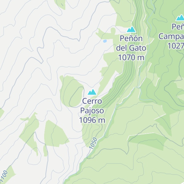 Map of Cerro Pajoso