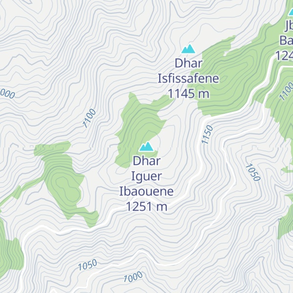 Map of Dhar Iguer Ibaouene