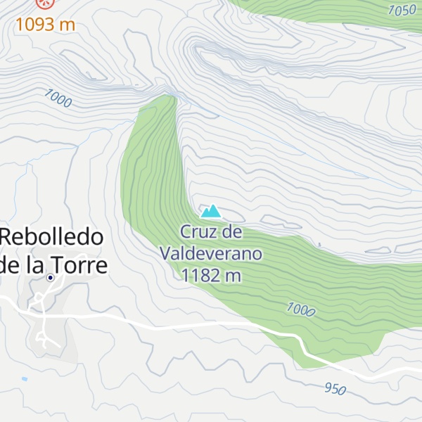 Map of Cruz de Valdeverano