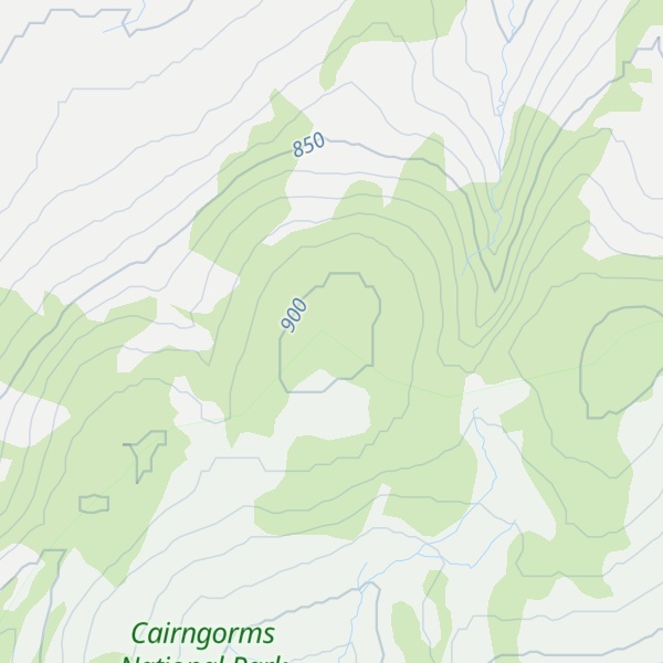 Map of Meall na Creughaich