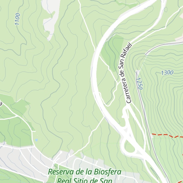 Map of Peña Cachada