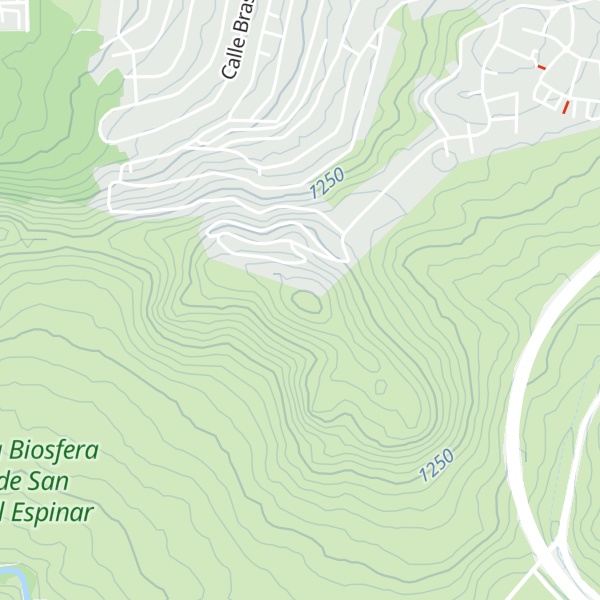 Map of Cerro del Pico