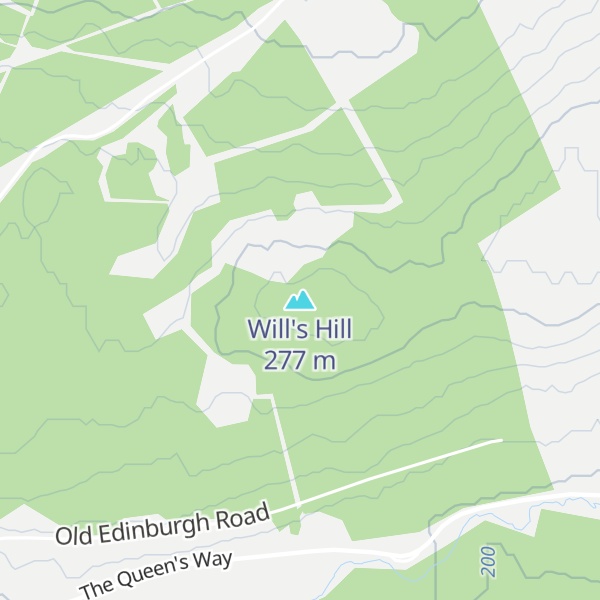 Map of Will's Hill