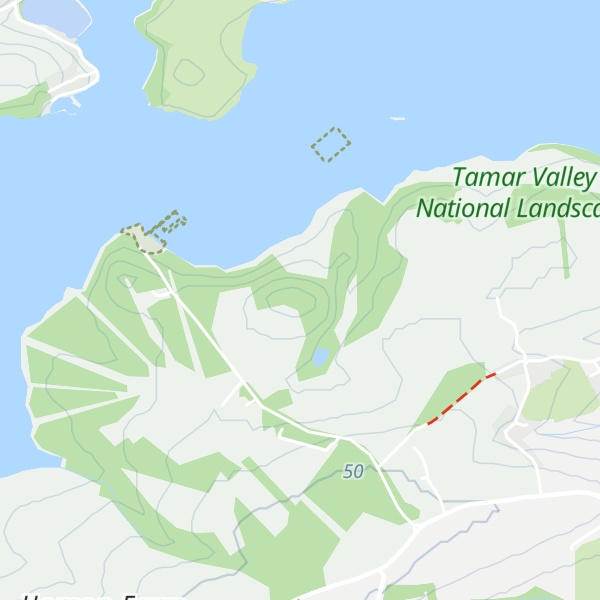 Map of Tomboy Hill