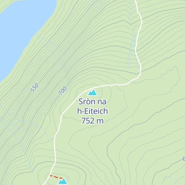 Map of Sròn na h-Eiteich
