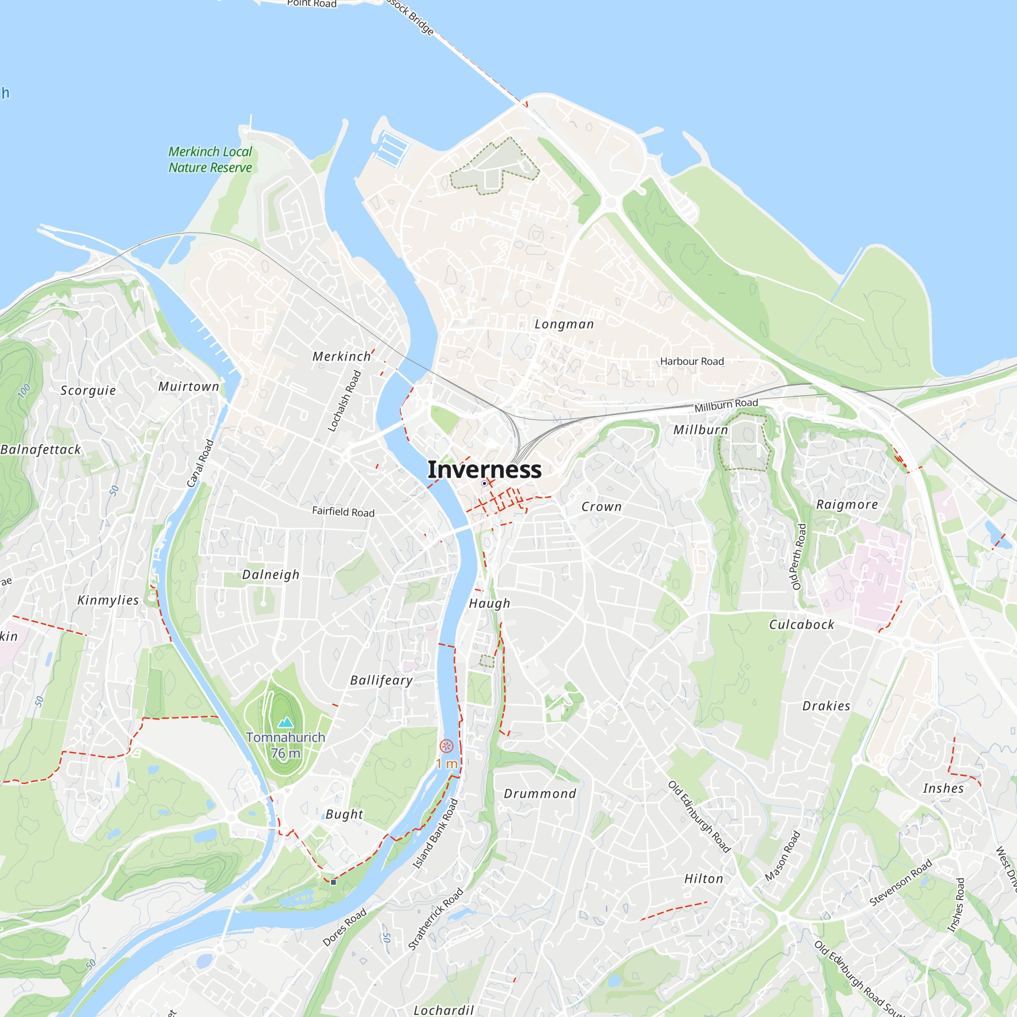 Visit Scotland Information Centre map