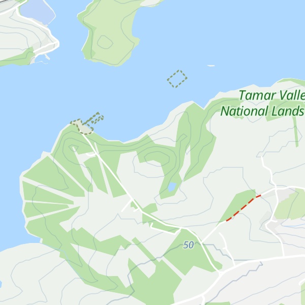 Map of Broom Hill