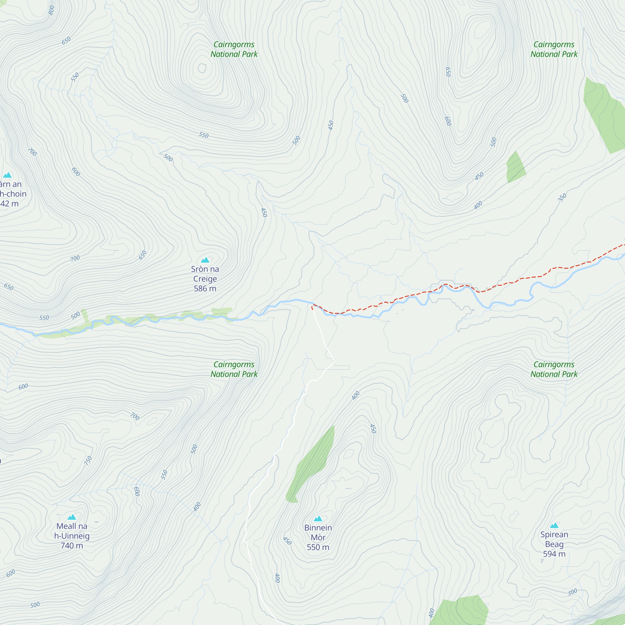 Dalnashallag map
