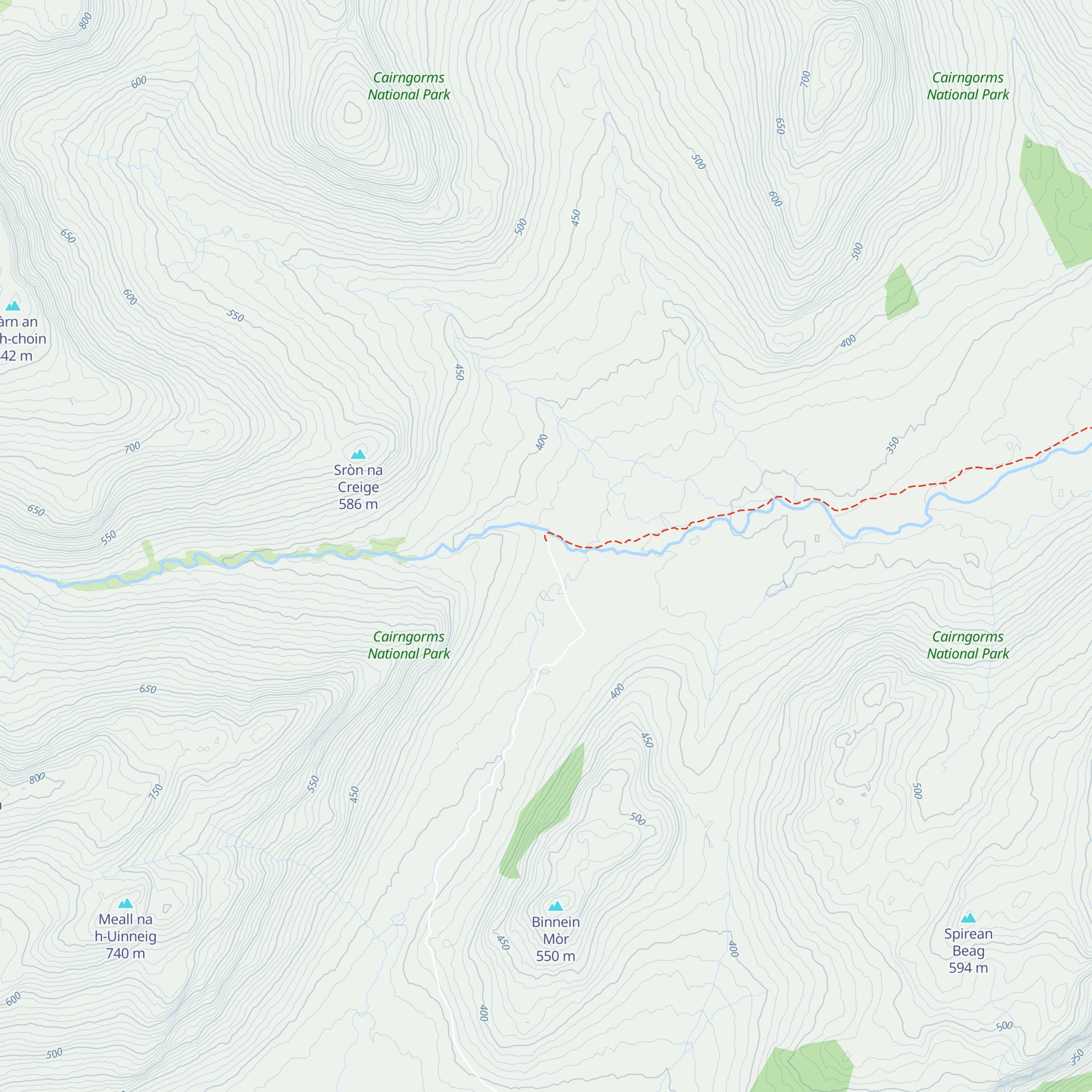 Dalnashallag map