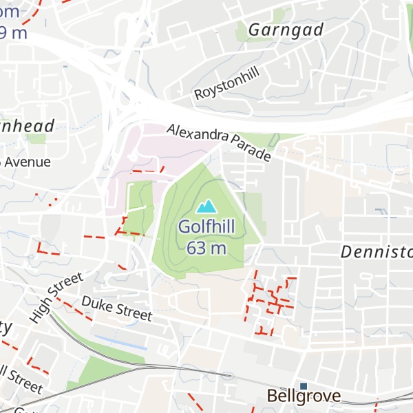 Map of Golfhill
