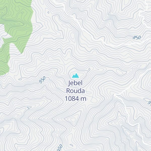 Map of Jebel Rouda