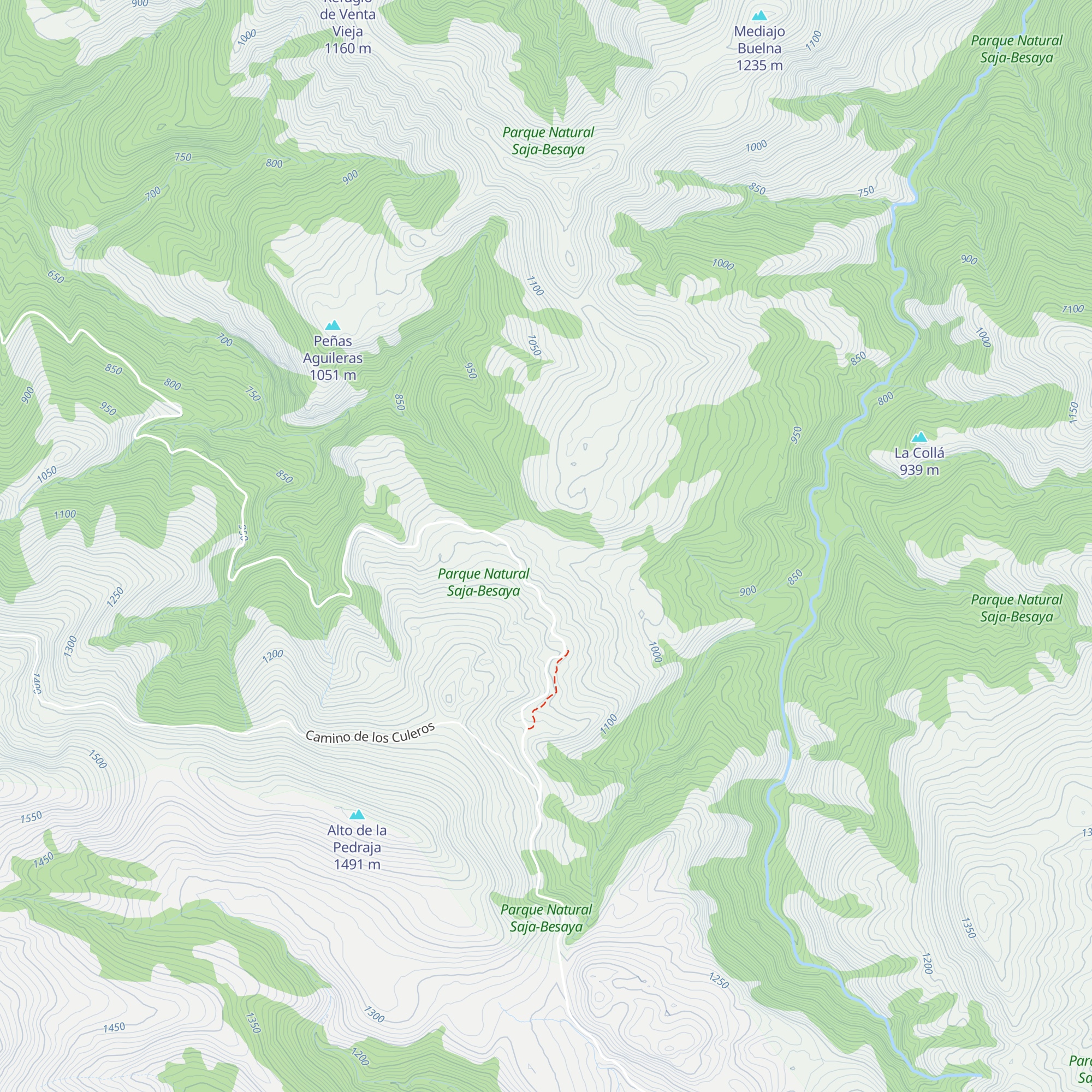 Refugio de Ozcaba map