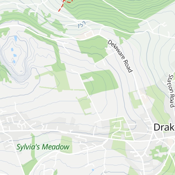 Map of Greenhill