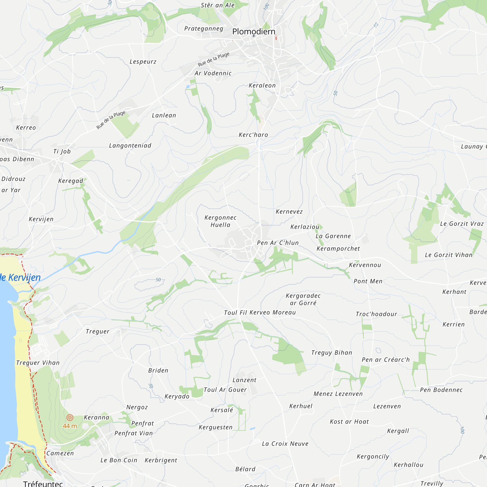 Gîte ancien Presbytère map