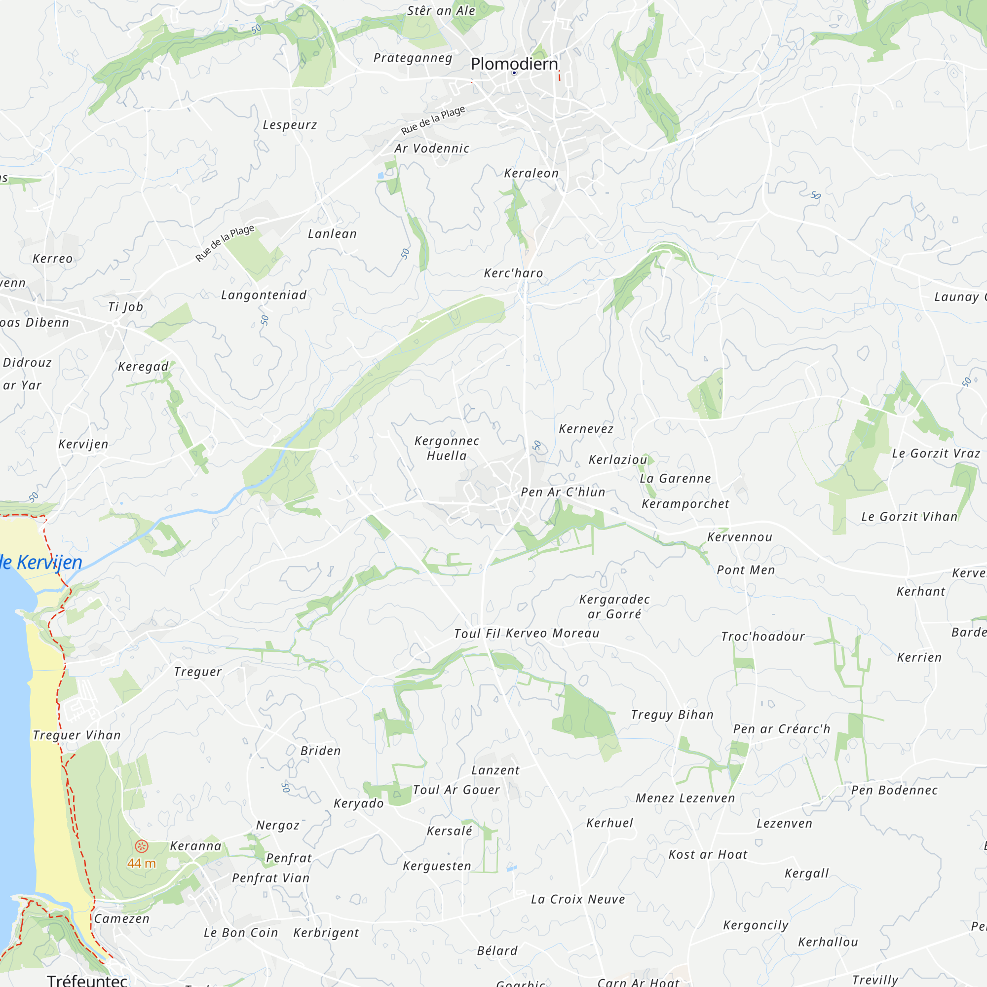 Gîte ancien Presbytère map