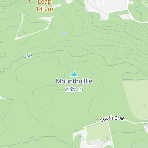 Map of Mounthuillie