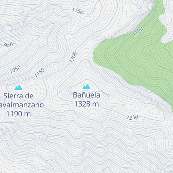 Map of Bañuela