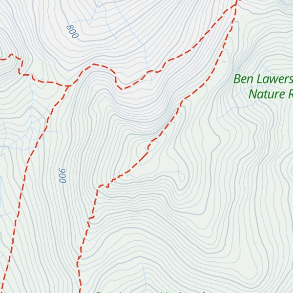 Map of Beinn Ghlas