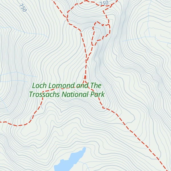 Map of Stùc a' Chroin