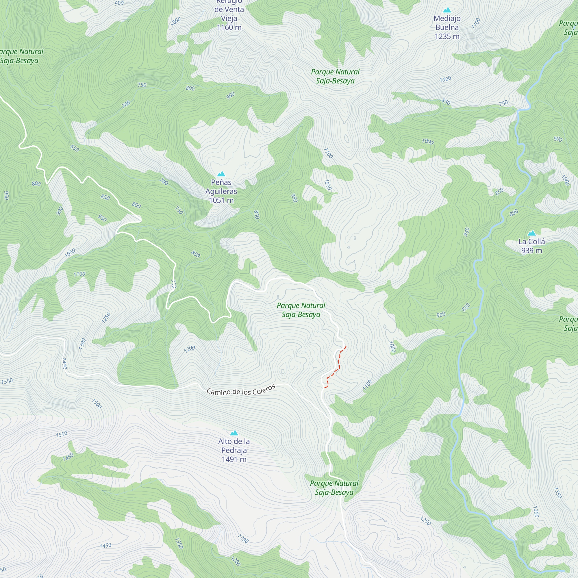 Refugio de Ozcaba 2 map