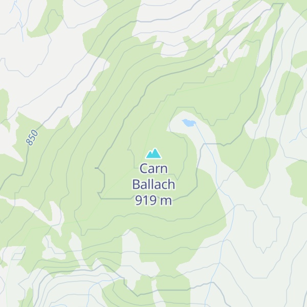 Map of Carn Ballach
